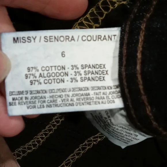 NWT Hannah denim blue jeans Jeans size 6 - Picture 13 of 15